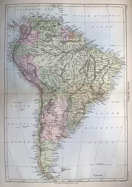 South America - Sudamerica - Brasil - Encyclopaedia Britannica - Südamerika
