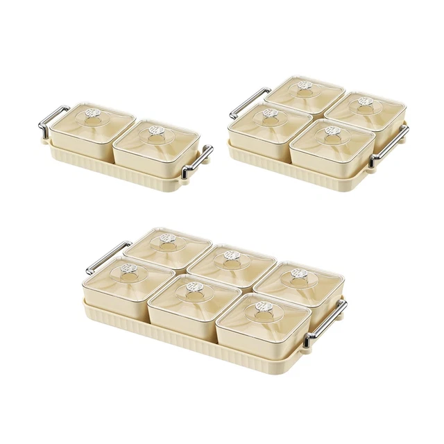 Plateau De Service, Assiettes Divisées, Plateau à Chips En Forme De