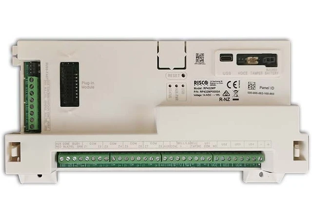 CENTRALE ALLARME RISCO RP432MP0000A LightSYS Plus ibrida espandibile ...
