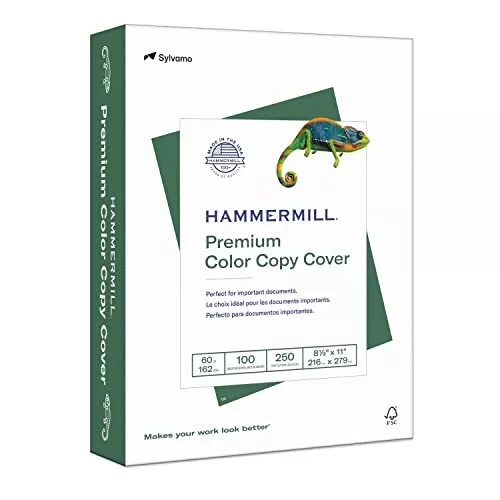 2x Hammermill Premium Color Copy Cover Paper 100lb-250 Sheets 8.5 x 11  Lot