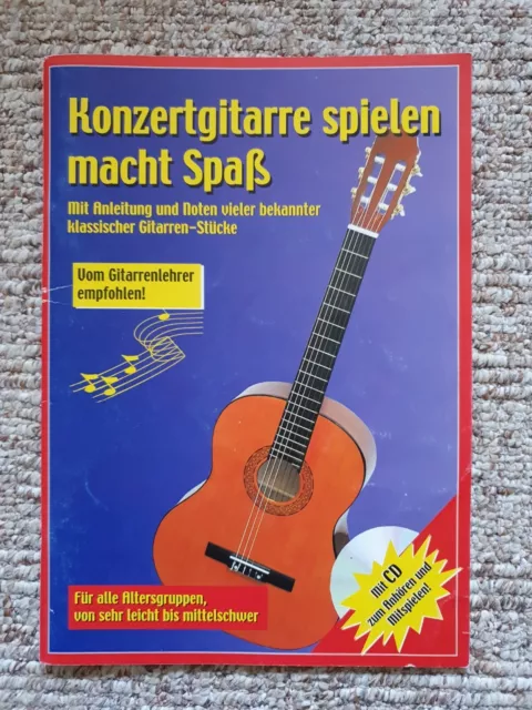 Konzertgitarre spielen macht Spaß  Zeitschrift