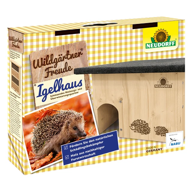 Neudorff Caseta para Ranas - Überwinterungsquartier para Erizos Casa de Invierno