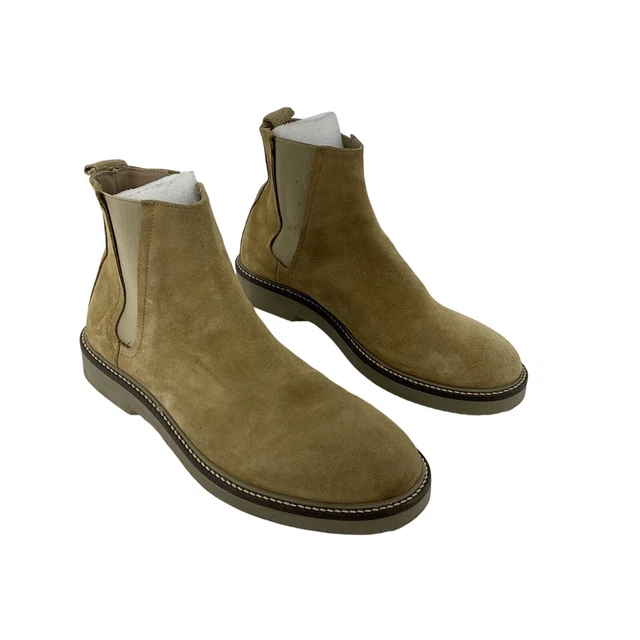 zara mens suede chelsea boots
