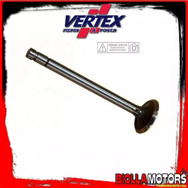 8400023-1 Valvola Scarico Vertex Honda Crf150R 2010- Titanio (Exh)