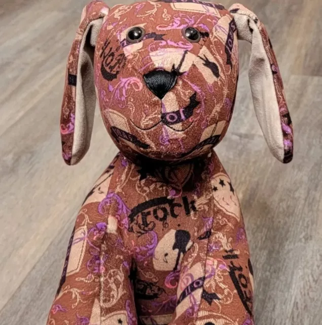 Build A Bear BABW Brown Jonas Brothers Dog Puppy Plush Stuffed Animal Toy 12"