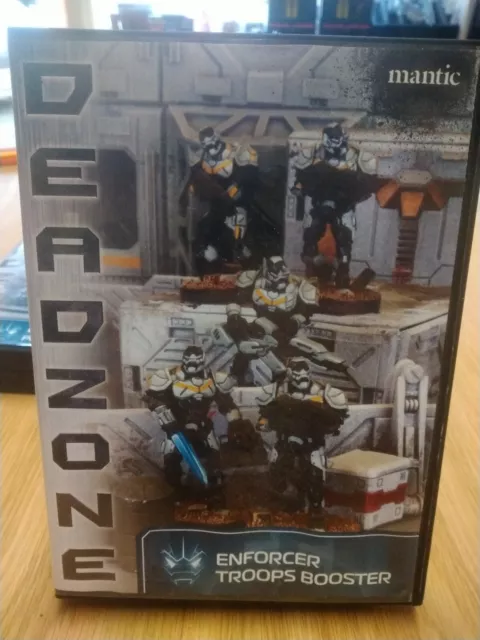 MANTIC DEADZONE ENFORCER TROOPS BOOSTER -  (5 Miniatures) BNIB