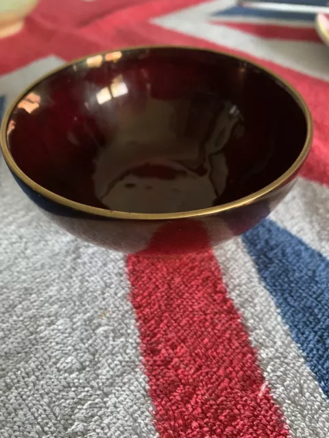 carlton ware rouge royale dish