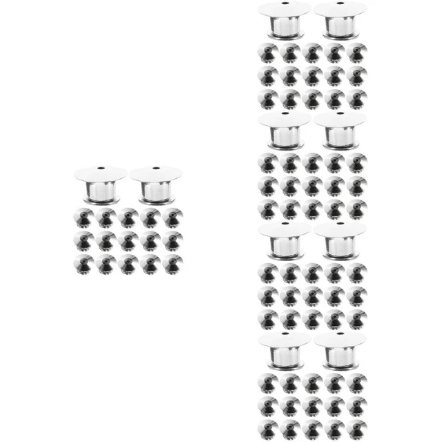 100 ud. broches soporte alfiler trasero alfiler para broche hágalo usted mismo de repuesto