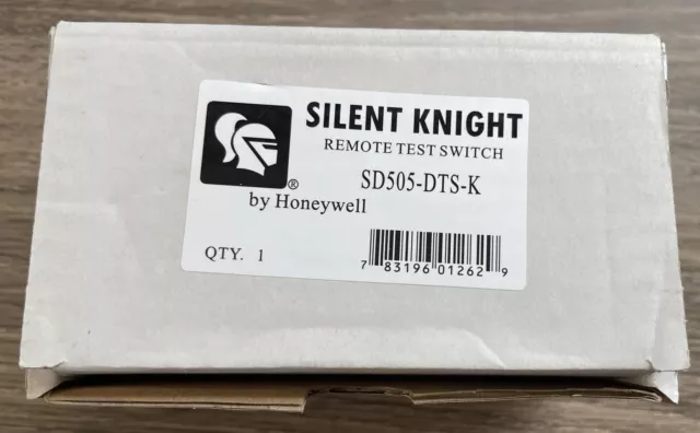 SILENT KNIGHT SD505-DTS-K Remote Test Switch with Key and Plate. Fire Alarm.