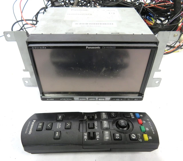 Panasonic（Strada）ナビCN-HW860W Panasonic Strada CN-HW860D Double Din Radio Audio System