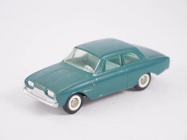 ANCIENNE TEKNO N°420-3 FORD TAUNUS 1000 BUS TAXI 1960 1/43 jamais