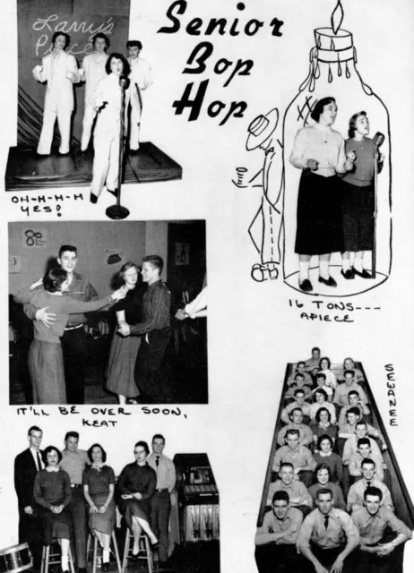 1956 Chattanooga Prep Girls School Annuaire ~ Photos~Histoire~Sport~Danse~Candids++ 2