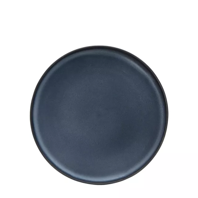 Salt & Pepper Hue 20cm Side Plate Stoneware Dessert Dining Tableware Midnight