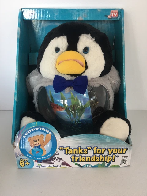 Teddytank Charming Penquin As Seen On TV Fish Tank Or Treat Bowl