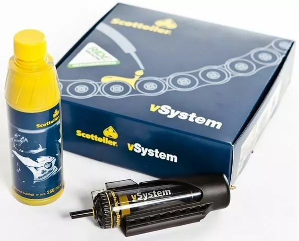 Scottoiler V System Vacuum Operated Motorcycle Chain Lubrication System New