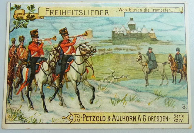 Kaufmannsbild / Collector´S Picture Petzold & Aulhorn (Dresden) To 1900