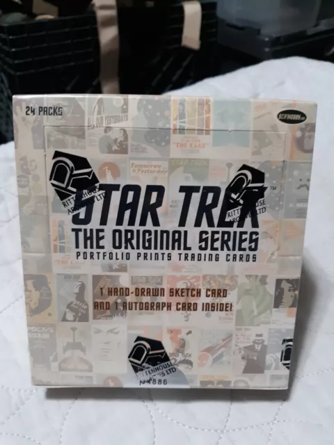 Rittenhouse 2014 Star Trek The Original Series Portfolio Trading Card Sealed Box