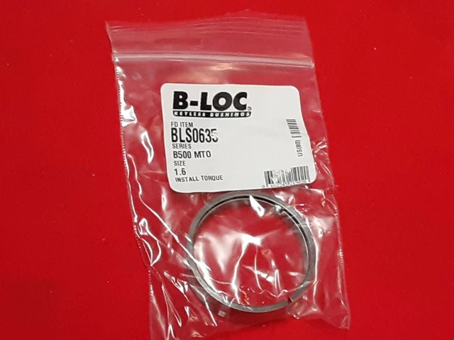 B-LOC Keyless Bushing BL S0635 B500 MTO 1.6 SIZE   5d6