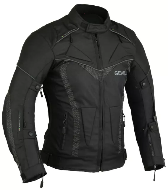 Aircon Motorbike Motorcycle Jacket Waterproof CE Armours