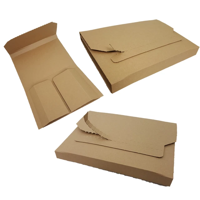 Imballaggio libro cartone spedizione imballaggio fasciatoio libro cartone 245 x 165 x 20-70 mm