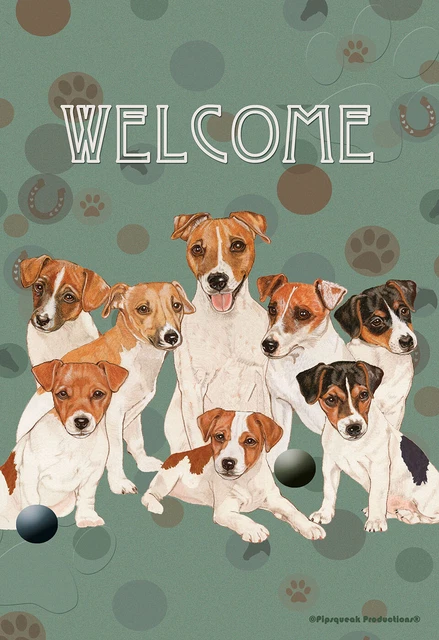 Pipsqueak Garden Flag - Jack Russell Terrier Group 495541