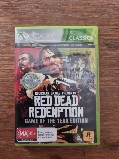 Red Dead Redemption Game Of The Year Edition Xbox 360 - Free Postage
