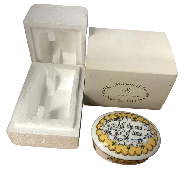 THE MELODIES OF Love Music Box “ Till The End Of Time 1981 £21.50 ...