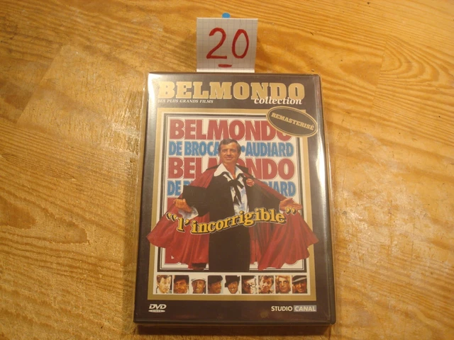 DVD : L'Incorrigible - Jean-Paul Belmondo Collection / Comme Neuf