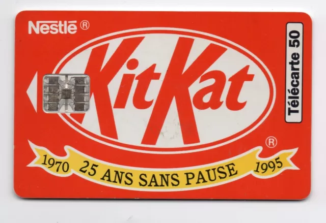 Telecarte (Carte Telephonique) 1995 - Kit Kat - F538A - Tbe