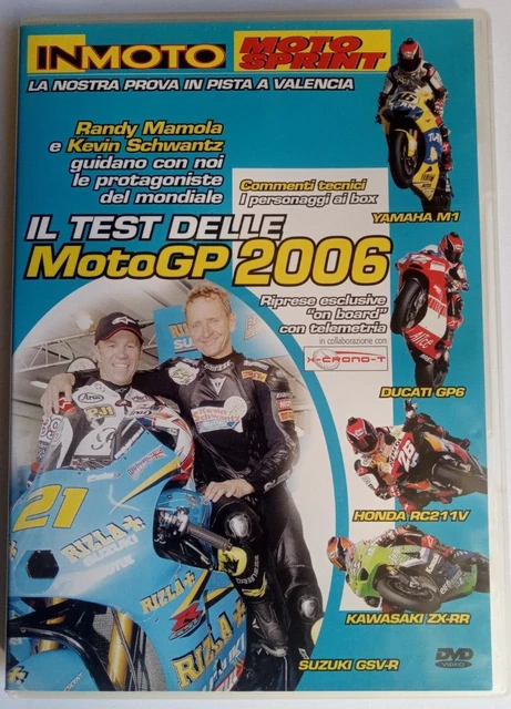 Il Test Delle Moto Gp 2006 Dvd Con Randy Mamola E Kevin Schwantz