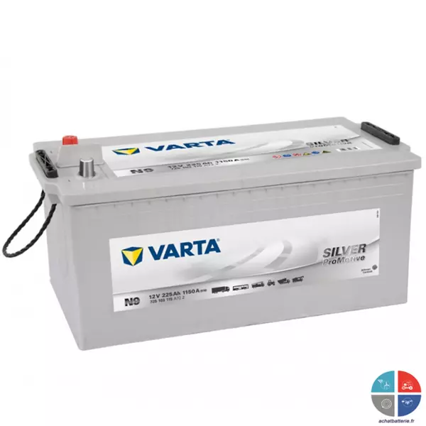 Batterie PL/Agri N9  12V 225ah/1150A VARTA promotive silver