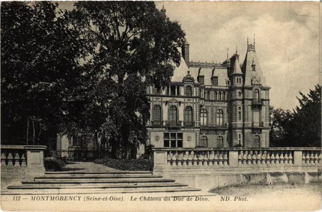 CPA Montmorency Le Chateau du Duc de Dino (1317364)