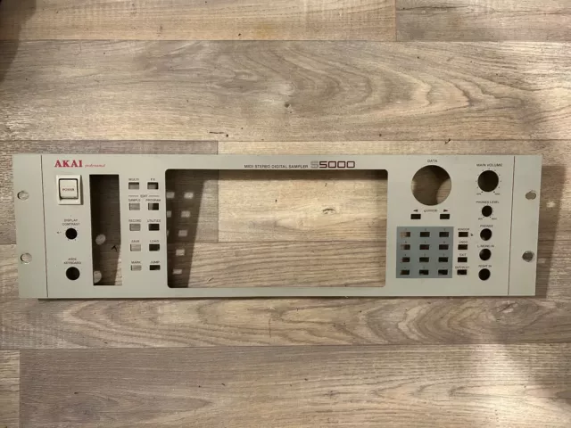 Akai S5000 Faceplate