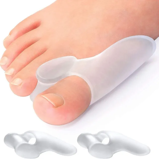 3Pairs SEBS Toe Spreader Cushion Transparent Toes Outer Appliance  Men Women