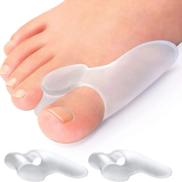 3Pairs SEBS Toe Spreader Cushion Transparent Toes Outer Appliance  Men Women