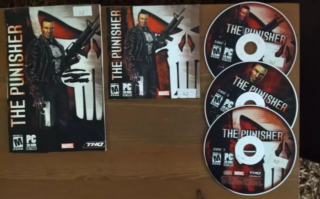 The Punisher PS2 Playstation 2 Xbox PC 2004 EB Games Ad Print Rare HTF