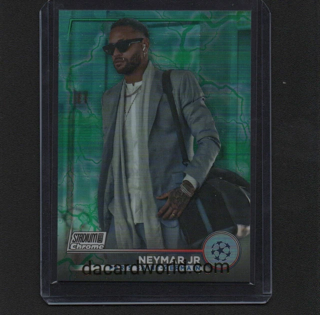 TOPPS CHROME UCC 2023-2024 Neymar Jr Starball Debut Orange /25