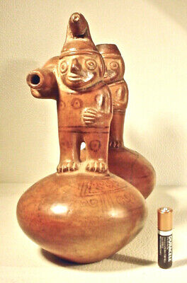 Pre-Columbian INCA WHISTLING VESSEL EX SOTHEBY '78 2
