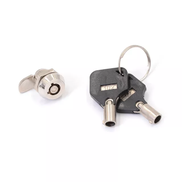 Zinc alloy Cam Lock File Cabinet Mailbox Desk Drawer Cupboard Locker Loc.pj