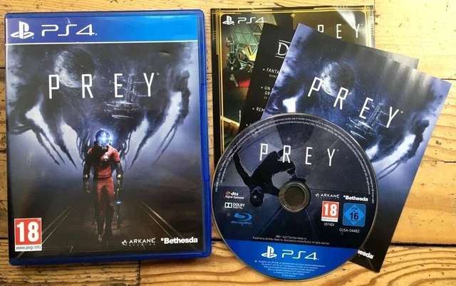 Prey Complet Boîte Flyer Sony Ps4 Pal Français Vf Cib Ovp Jeu Game Spiel Gioco