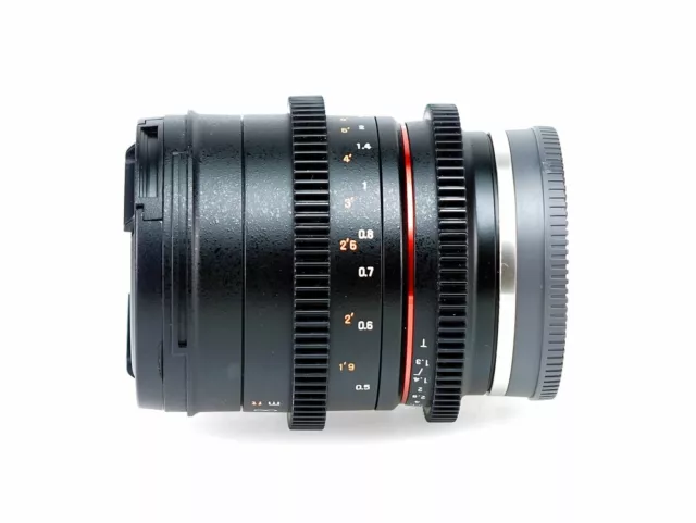 SONY ALPHA E-MOUNT WALIMEX PRO 1,3 50 mm VCSC OVP HÄNDLER CINE LENS VIDEO APS-C