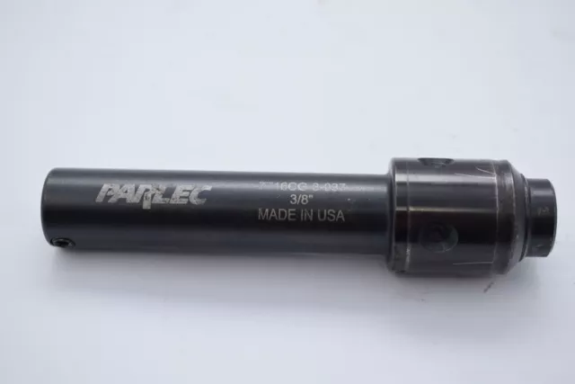 PARLEC 3/8'' Diameter TAP Extension Adapter 7716CG-3-037 .3750 for Tapping Heads