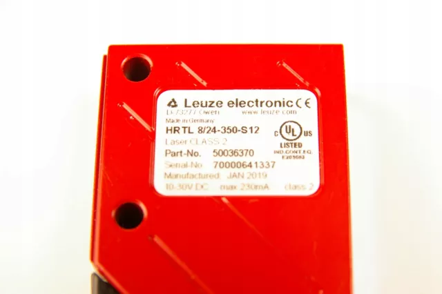 Sensore Leuze electronic HRTL 8/24-350-S12 /#8 R1P 7297 3