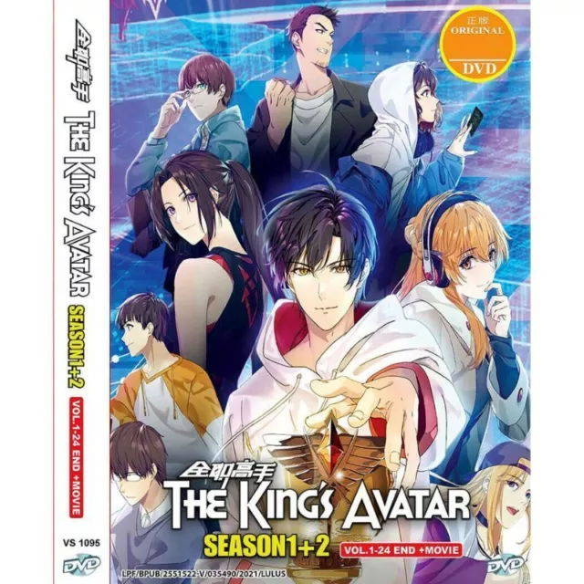 ANIME DVD THE King's Avatar Season 1+2 Vol.1-24 End 全职高手 English $39.61  - PicClick AU