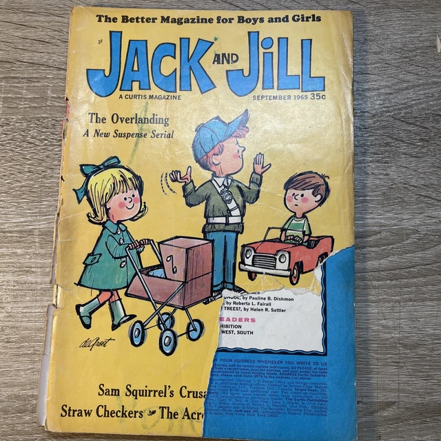 VINTAGE JACK AND Jill Magazine September 1965 £3.96 PicClick UK