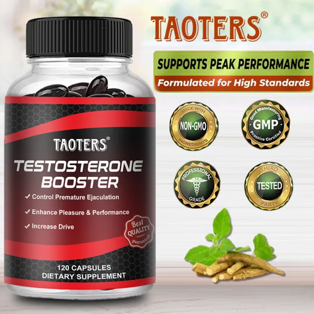 Testosterone Booster for Men - Extra Strength, Tested Energy Boost