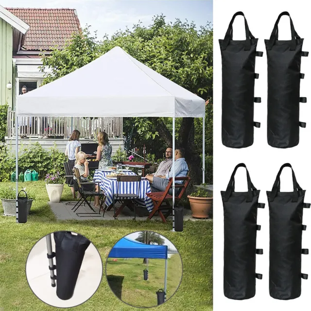 4X Gazebo Weight Bag Sand Bag for Pop Up Canopy Outdoor Tent Instant Shelter NEW