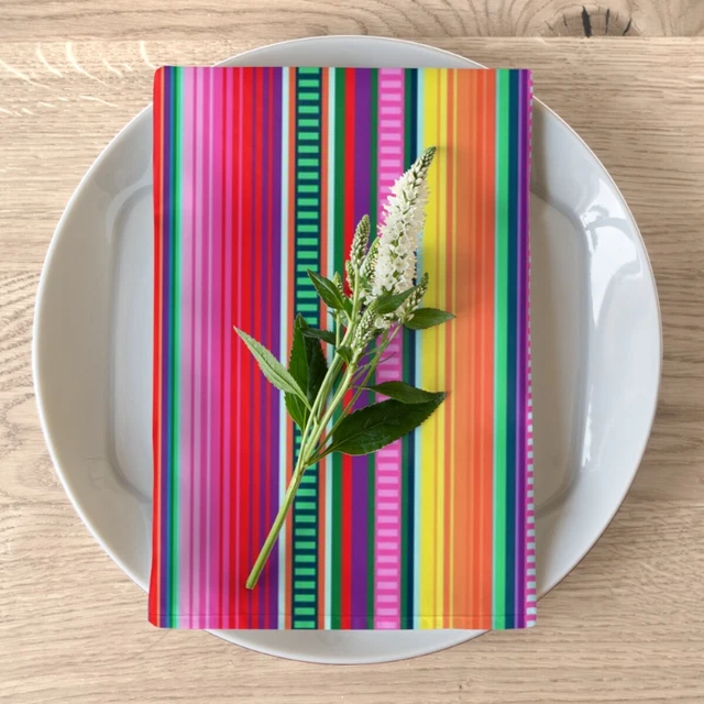 Sipas - Timeless Andean Napkins - Classic Andean Dining Style 4-pc Set