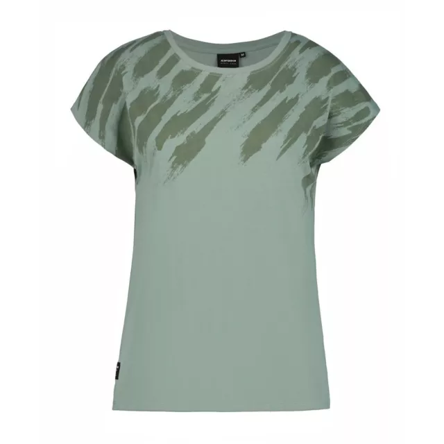 Icepeak Algoman Green, T-Shirt Print Woman