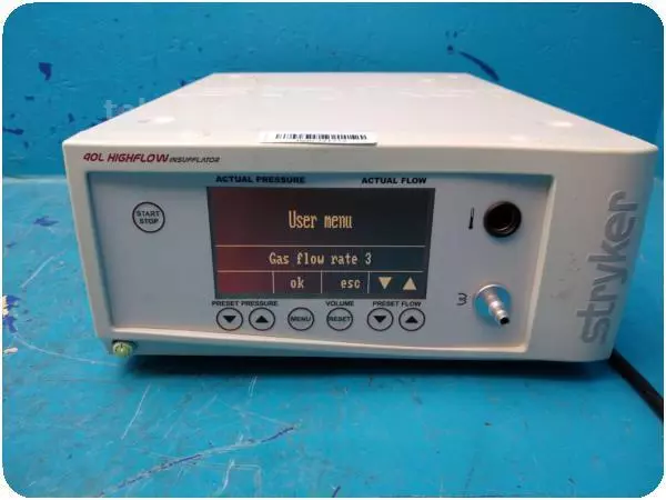 Stryker 620-040-503 40L (40 Liter) Core High Flow Insufflator / Laparoflator !